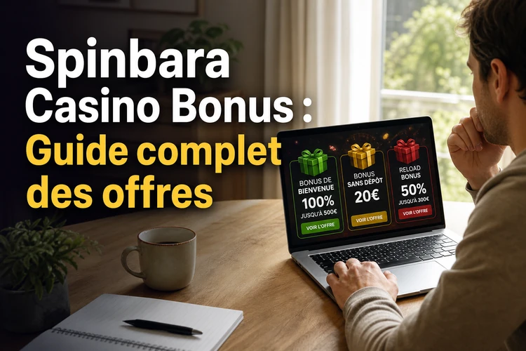 Spinbara Casino Bonus: Guide complet des offres et codes promo