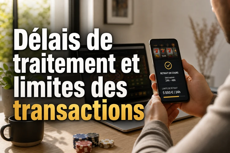 Délais de traitement et limites des transactions